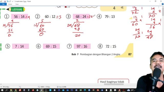 pembagian dengan bil dua angka bab 7 matematika kelas 4 kurikulum merdeka hal 84 89 bag 19 смотреть онлайн