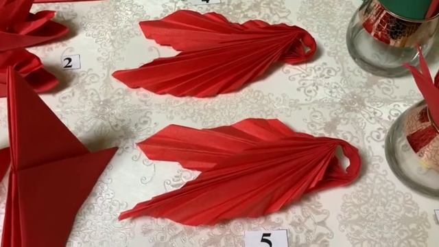 DIY / WOW TO FOLD NAPKINS /КАК КРАСИВО СЛОЖИТЬ САЛФЕТКИ /7 ИДЕЙ смотреть онлайн
