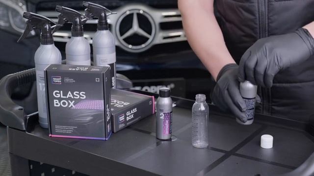 Нанопокрытие для стекла (антидождь) SmartOpen Glass Box