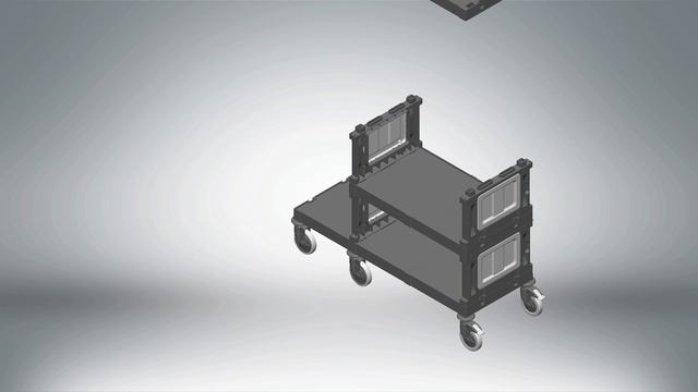 ÜÇTEM PLAS - ALFACART CLEANING TROLLEY - AC2714 смотреть онлайн
