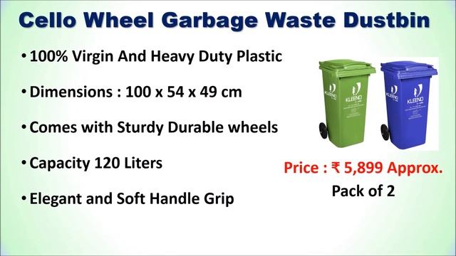 Top 5 Best Wheel Garbage Dustbin Trolley in India 2020 | PLASSTIC GARBAGE COLLECTION TROLLEY смотреть онлайн