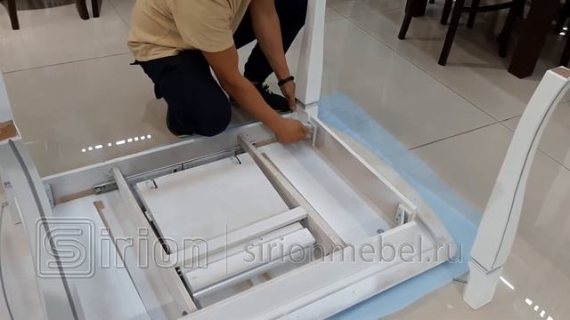 Стол "Ария" белый смотреть онлайн