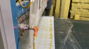 Как изготавливают сэндвич панели.  1 часть.