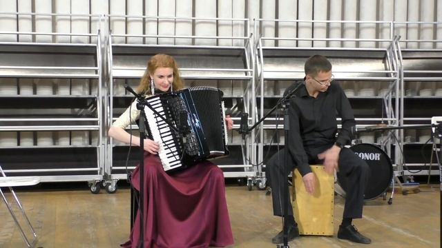 В.Монти "Чардаш" Играет аккордеонистка  Анастасия Голубева