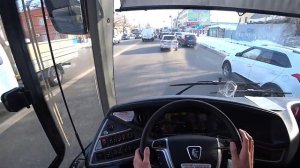 2024 НефАЗ 5299 пригородный Cummins 6.7 AT краткий обзор и первые впечатления от первого лица