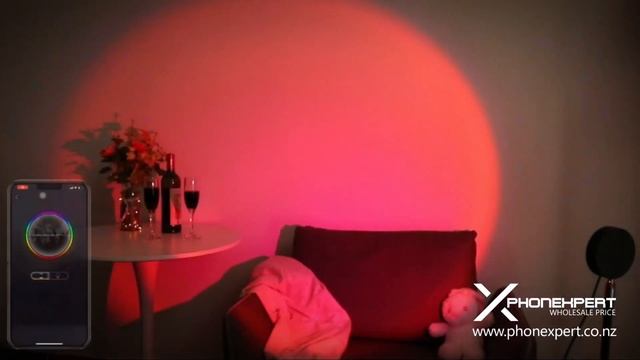 phonexpert -Sunset Lamp Projector with Remote APP Control смотреть онлайн