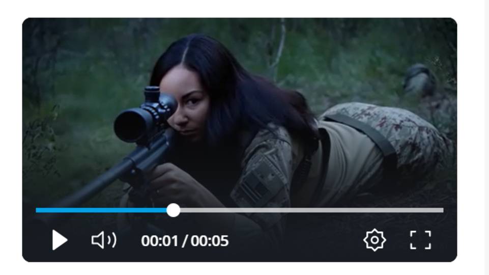 Марго, решила попробовать винтовку. #нейросеть