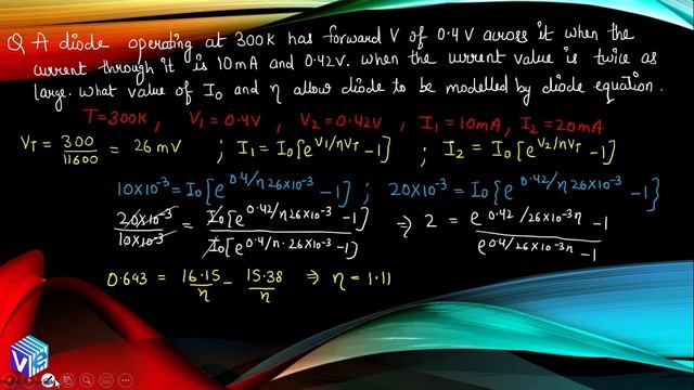 Semiconductor Diode Numerical Practice Session 1 | English смотреть онлайн
