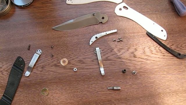 Benchmade 710 полная разборка и ништяки для него