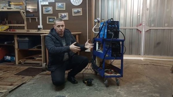 Тележка для полуавтомата. Своими руками