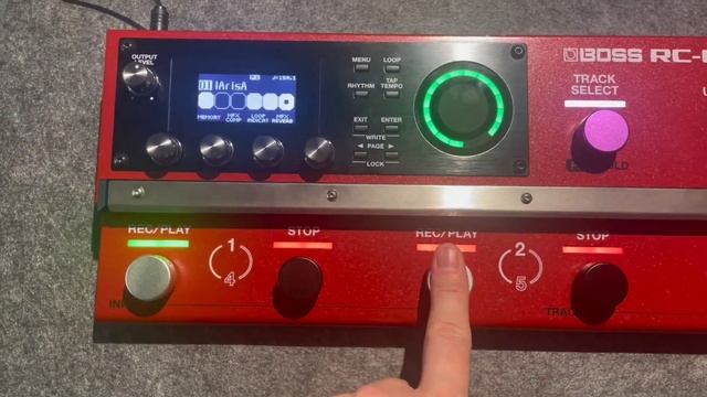 Как начинать записывать? Boss rc600 смотреть онлайн