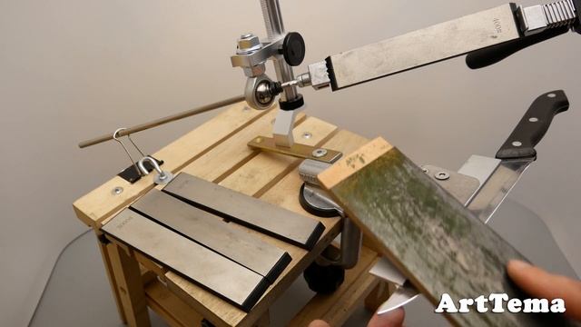 Knife sharpener Ruixin Pro RX 008 Aliexpress | Sharpening a very cheap, thin, flexible kitchen knif смотреть онлайн