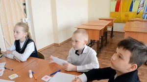 Урок в МБОУ "Новоандреевская школа" - "Христианская семья"