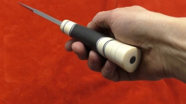 Нож Black & White из стали Takefu Suminagashi