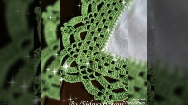 EASY Crochet SHELL Stitch Border / Shell STITCH Edge
