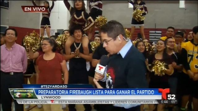 Telemundo 52 'Yarda 50' segment at Firebaugh High Pt. 4 смотреть онлайн