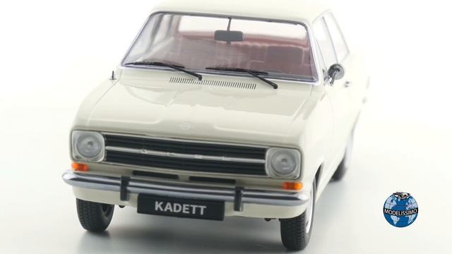Modelissimo: KK-Scale Opel Kadett B 1972 white 1/18 смотреть онлайн
