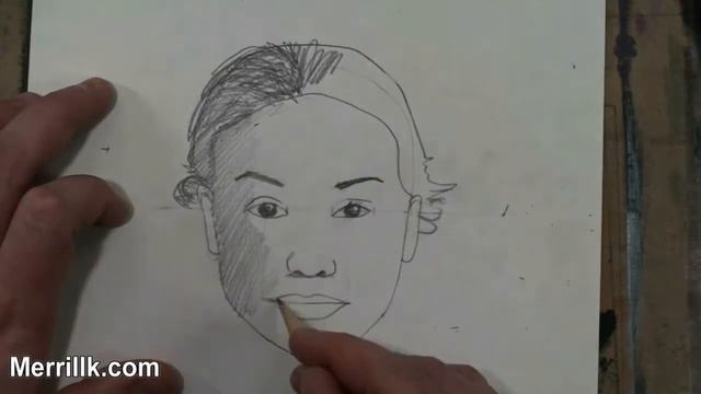 Part2: How to Draw Face, Front View Step by Step (The Ultimate Guide) смотреть онлайн
