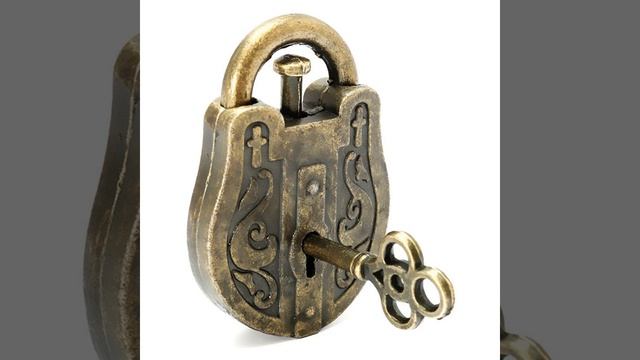 Звук, Открываем, а потом закрываем навесной замком. Sound, Open and then close with a padlock. смотреть онлайн