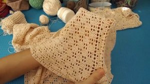 Летний джемпер из вискозы. Обзор пряжи YarnArt-Pearl