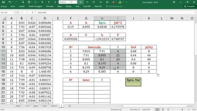 Distribución normal de Gauss con Excel смотреть онлайн