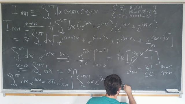 A definite trig integral using complex numbers смотреть онлайн