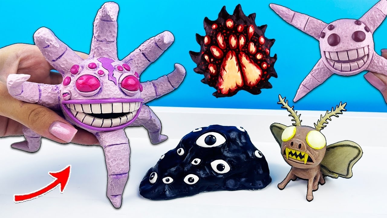 Лепим Doors Floor 2 - Все Новые МОНСТРЫ из Дурс Roblox - СКРИМЕРЫ РОБЛОКС ДВЕРИ ✅ смотреть онлайн