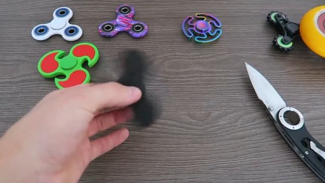 МОЯ КОЛЛЕКЦИЯ СПИННЕРОВ! MY COLLECTION OF SPINNERS! смотреть онлайн