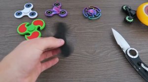 МОЯ КОЛЛЕКЦИЯ СПИННЕРОВ! MY COLLECTION OF SPINNERS!