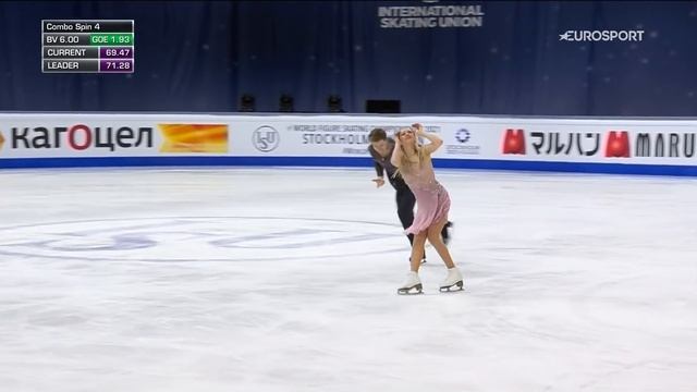 Виктория Синицина - Никита Кацалапов. ПТ. ЧМ 2021. Стокгольм. смотреть онлайн