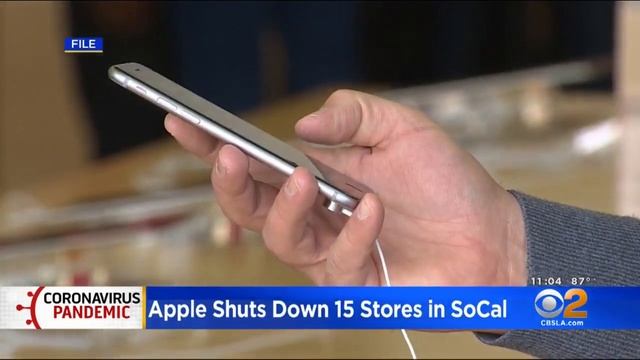 Apple Closes 15 Southern California Stores Over Coronavirus Surge смотреть онлайн