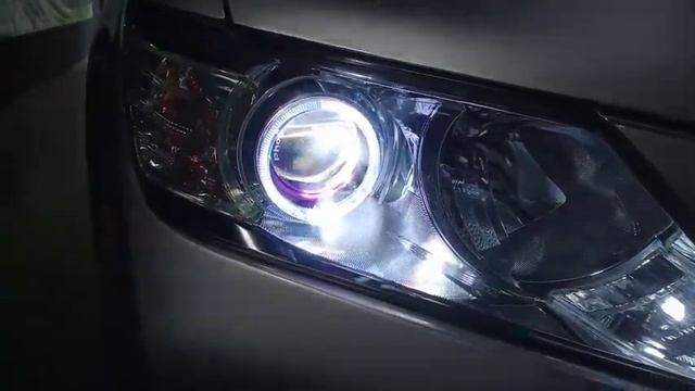 Toyota Camry Upgrade Projector Bi-LED Laser Phoenix Pro-Max 70w Purple Lens смотреть онлайн