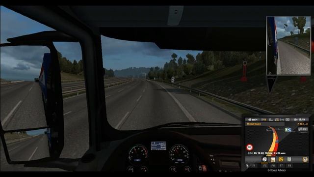 Euro Truck Simulator 2 #4//Двойной прицеп смотреть онлайн