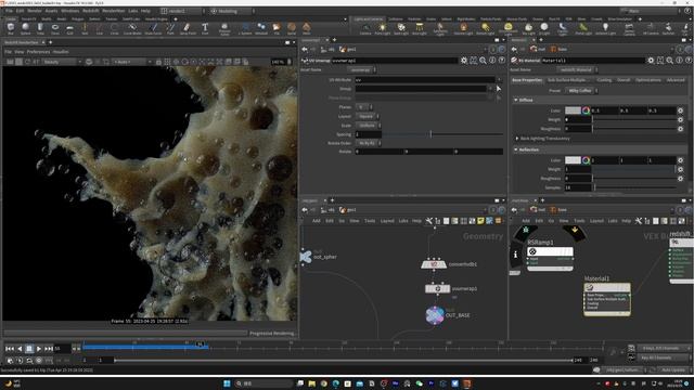 Houdini vellum make Fluid Foam| Houdini tutorial смотреть онлайн
