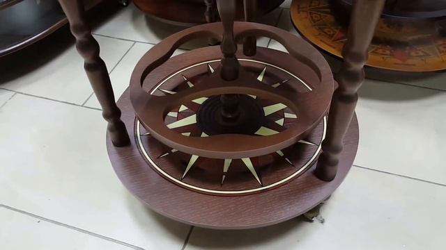 Глобус бар напольный с русскоязычной картой D=40 см., 50*86 см. смотреть онлайн