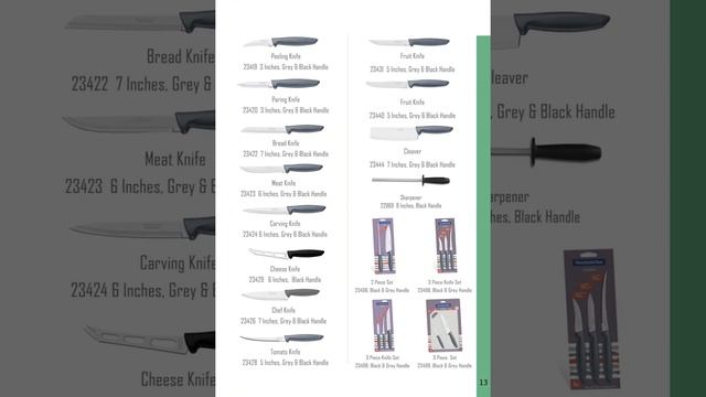 Tramontina Kitchen Tools Catalogue смотреть онлайн