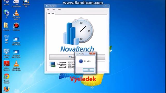 Měření RAM Crystal Mark 09, MemTest, NovaBench, Right Mark Memory Analyzer смотреть онлайн