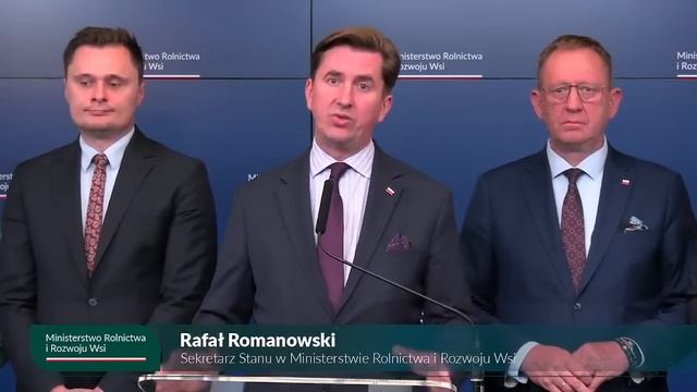 Briefing prasowy ministra rolnictwa i rozwoju wsi Roberta Telusa смотреть онлайн