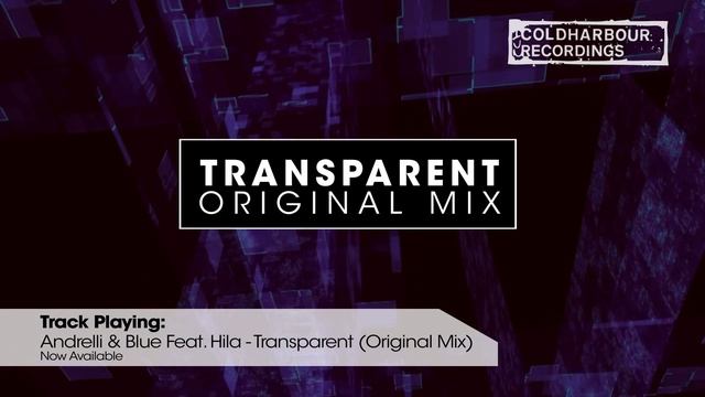 Andrelli & Blue Feat. Hila - Transparent | Original Mix смотреть онлайн
