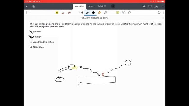 Waves + Photoelectric Effect Practice Problems | Unit 2, Video 3 | Chem 14A смотреть онлайн