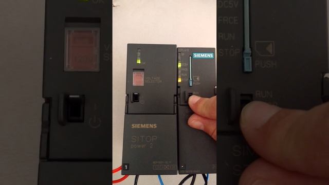 Teste e Procedimento CPU 312 + MMC Siemens смотреть онлайн