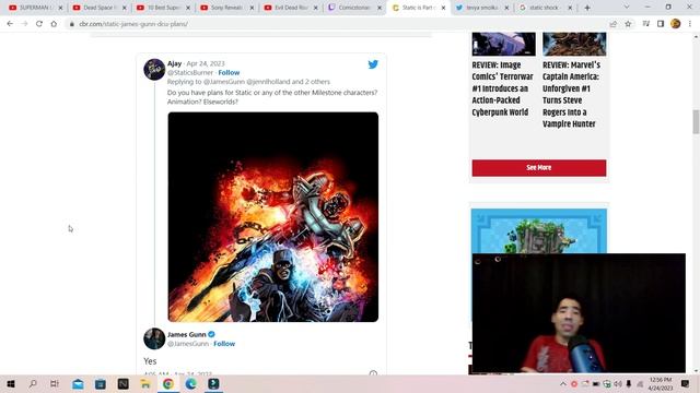 Static shock is part of James gunn DC universe plans смотреть онлайн