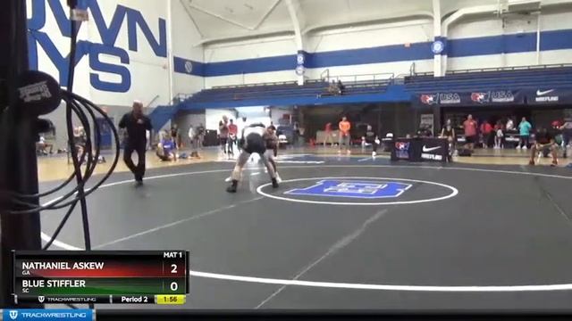 62 Lbs Semifinal - Nathaniel Askew, GA Vs Blue Stiffler, SC 947c смотреть онлайн