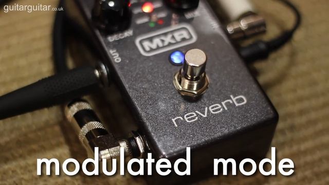 MXR M300 Reverb - New for 2016 - Quick Demo смотреть онлайн