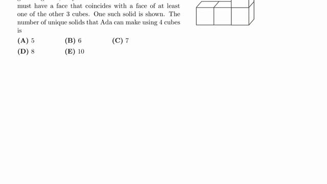 2011, Grade 8, Gauss Math Contest | Questions 21-25 смотреть онлайн