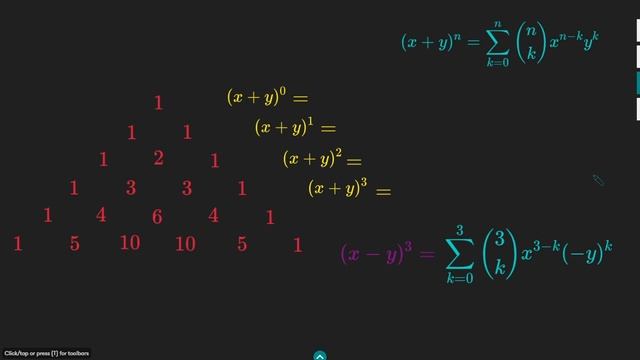 Binomio de Newton #3 -Triángulo de Pascal смотреть онлайн