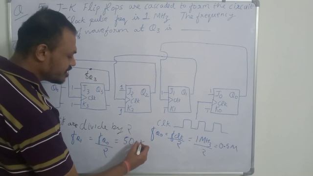 Gate 2014 Electronics (ECE) Solutions | Digital Electronics | Cascaded J - K Flip flops смотреть онлайн
