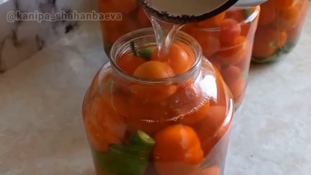 БАНКА АТЫЛМАУЫ ҮШІН ОСЫЛАЙ ЖАБЫҢЫЗ! АСПИРИНСІЗ. ПОМИДОР ЖАБУ. Қазақша рецепт. смотреть онлайн