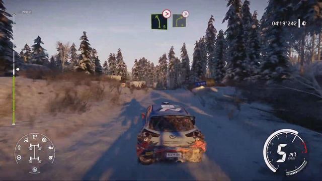 WRC 9 Ps5 4K 60fps Snow смотреть онлайн