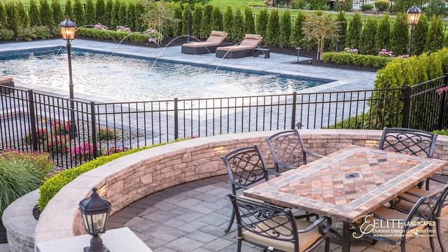 Stunning Pool and Patio Project in Monroe NJ смотреть онлайн